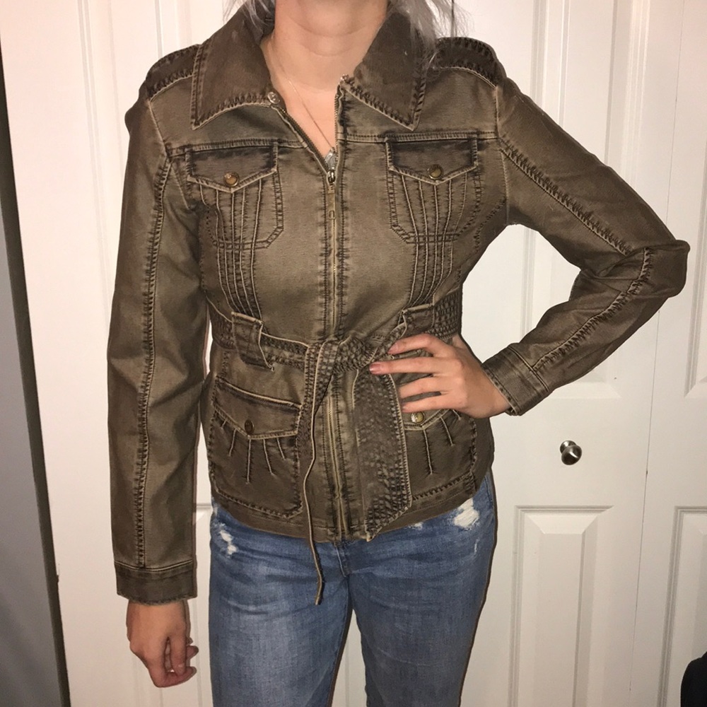 Brown Leather Jacket